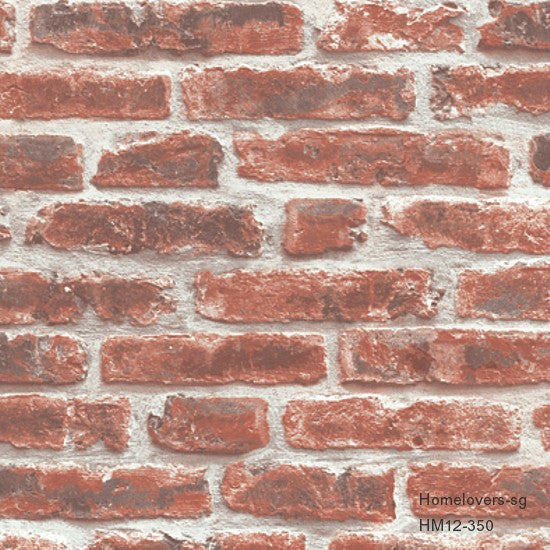 HM12-350 Brick Design Wallpaper