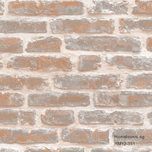 Load image into Gallery viewer, HM12-351 Bricks Design Wallpaper
