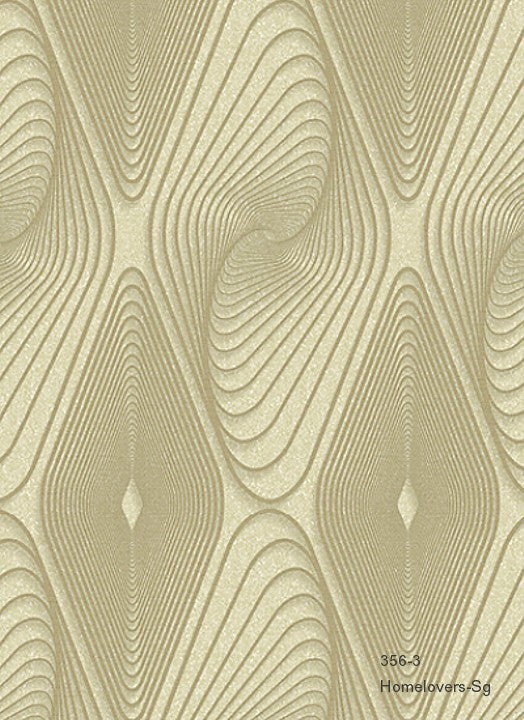 geometric pattern wallpaepr 356-2 (2 colourways) (korea) 356-3