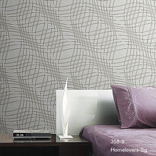Load image into Gallery viewer, geometric pattern wallpaper 358-1 (2 colourways) (korea)
