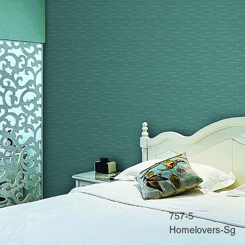 solid colour wallpaper 757-1 (3 colourways) (korea) 757-5