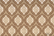 Load image into Gallery viewer, damask wallpaper ig-66101 (6 colourways) (belgium) ig-66105 sand brown
