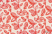 Load image into Gallery viewer, leaf design wallpaper ig-66502 (6 colourways) (belgium) ig-66503 chilli red
