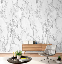 Load image into Gallery viewer, white marble a52501 digital wallpaper - made in belgium
