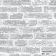 Load image into Gallery viewer, HM12-352 Bricks Design Wallpaper
