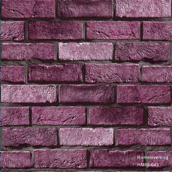 HM88-043 Brick Design Wallpaper
