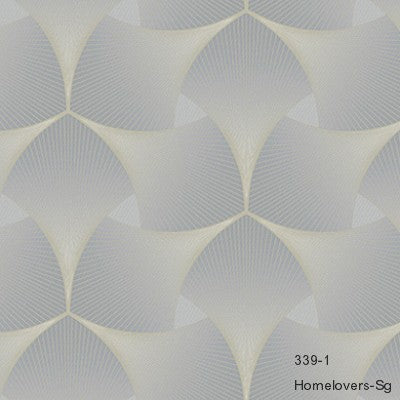 geometric pattern wallpaper 339-1 (3 colourways) (korea) 339-1