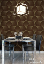 Load image into Gallery viewer, geometric pattern wallpaper 339-1 (3 colourways) (korea)

