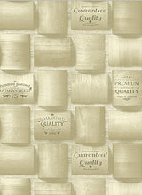 Load image into Gallery viewer, geometric wood pattern wallpaper 342-1 (3 colourways) (korea)
