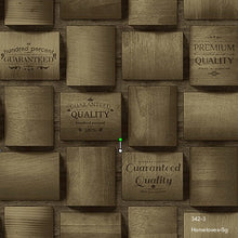 Load image into Gallery viewer, geometric wood pattern wallpaper 342-1 (3 colourways) (korea) 342-3
