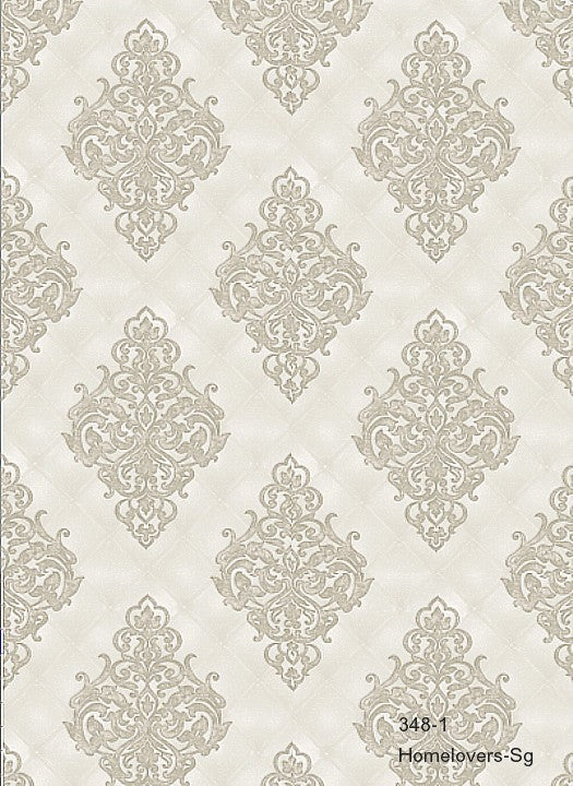 damask pattern 348-1 (3 colourways) (korea) 348-1
