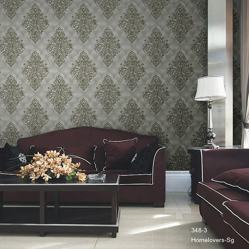 damask pattern 348-1 (3 colourways) (korea)