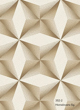 Load image into Gallery viewer, geometric pattern wallpaper 352-1 (2 colourways) (korea)
