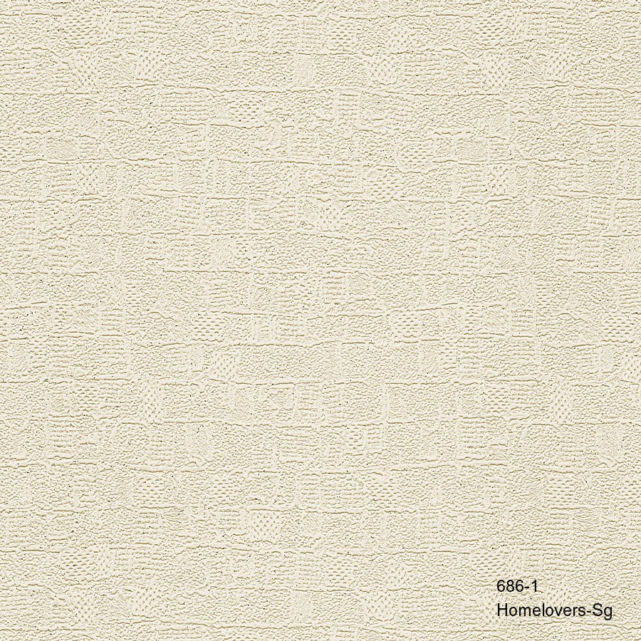 solid colour wallpaper 686-1 (2 colourways) (korea) 686-1 beige
