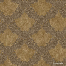 Load image into Gallery viewer, damask design wallpaper 692-1 (3 colourway) (korea) 692-3 brown
