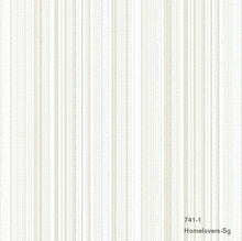 Load image into Gallery viewer, stripes design wallpaper 741-1 (3 colourways) (korea) 741-1
