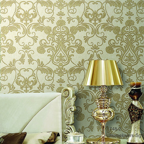 florals design wallpaper 748-1 (3 colourways) (korea) 748-2