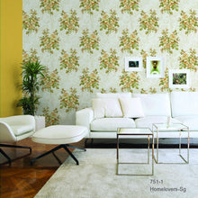 Load image into Gallery viewer, flowers design wallpaper 751-1 (3 colourways) (korea) 751-1
