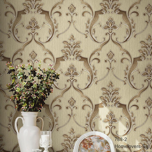 florals wallpaper 788-1 (3 colourways) (korea)