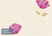 Load image into Gallery viewer, florals wallpaper cf-88101 (6 colourways) (belgium) plum cf-88103
