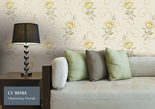 Load image into Gallery viewer, florals wallpaper cf-88101 (6 colourways) (belgium) lime cf-88104
