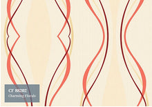 Load image into Gallery viewer, geometric design wallpaper cf-88203 (7 colourways) (belgium) red cf-88202
