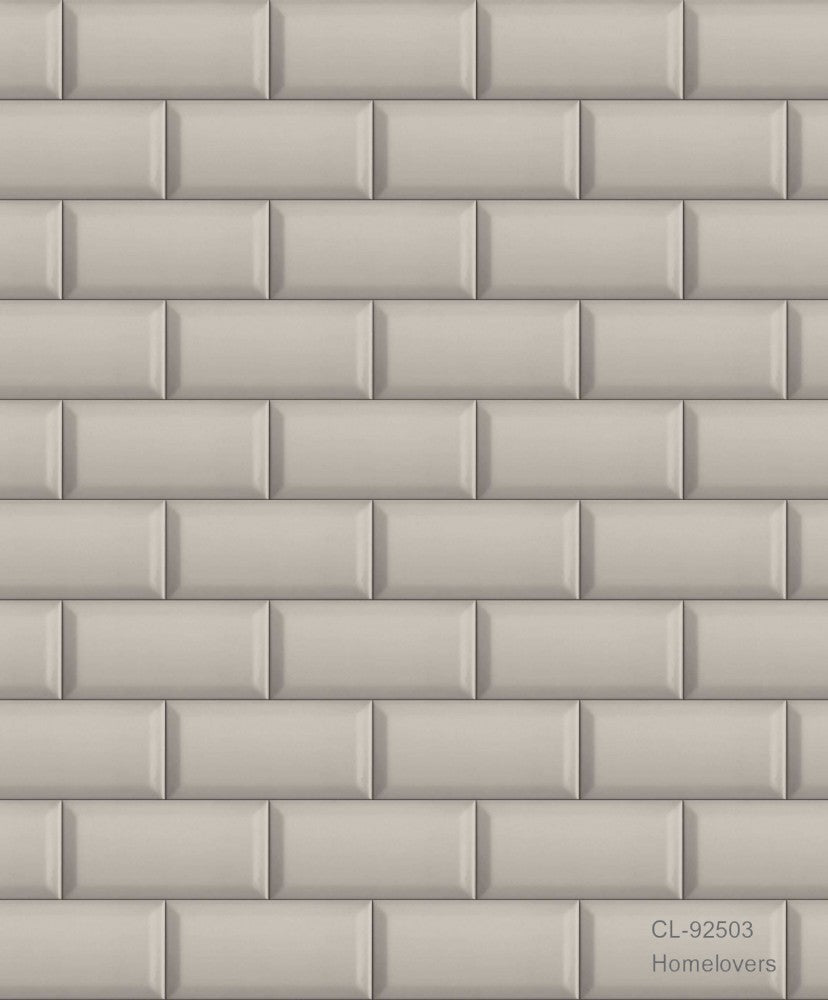 white brick wallpaper cl92503 (2 colourways) (belgium) cl-92503 oatmeal white