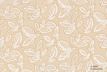 Load image into Gallery viewer, leaf design wallpaper ig-66502 (6 colourways) (belgium) ig-66506 rich cream
