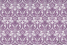Load image into Gallery viewer, damask wallpaper ig-66602 (3 colourways) (belgium) ig-66602 royal purple
