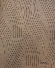 Load image into Gallery viewer, leather effect wavy lines wallpaper im-64102 (4 colourways) mi-64104 camel brown
