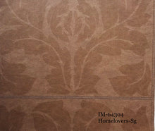 Load image into Gallery viewer, leather effect damask texture wallpaper im-64301 (6 colourways) im-64304 camel brown
