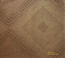 Load image into Gallery viewer, leather effect geometric wallpaper im-64502 (4 colourways) im-64504 camel brown
