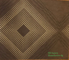 Load image into Gallery viewer, leather effect geometric wallpaper im-64502 (4 colourways) im-64505 dark brown
