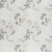 Load image into Gallery viewer, florals wallpaper li-71106 (4 colourways) (belgium) li-71109 grey-pale taupe &amp; brown moss colour
