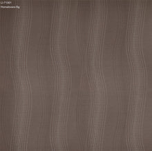 Load image into Gallery viewer, stripes wallpaper li-71301 (4 colourways) (belgium) li-71301 silver-black on dark taupe colour
