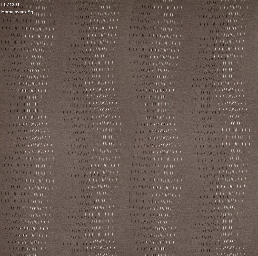 stripes wallpaper li-71301 (4 colourways) (belgium) li-71301 silver-black on dark taupe colour