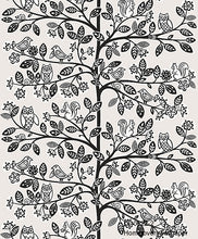 Load image into Gallery viewer, trees design wallpaper ll 06-02-8 (4 colourways) (belgium) ll 06-22-2 black
