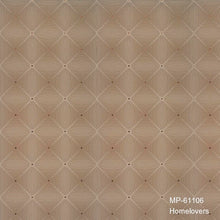 Load image into Gallery viewer, geometric design wallpaper mp61102 (4 colourways) (belgium) mp-61106 mocha &amp; copper
