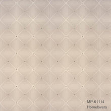 Load image into Gallery viewer, geometric design wallpaper mp61102 (4 colourways) (belgium) mp-61114 beige &amp; pewter
