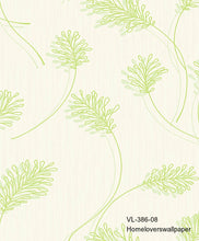 Load image into Gallery viewer, fern leaf wallpaper v386 (5 colourways) (belgium) vl-386-08 green
