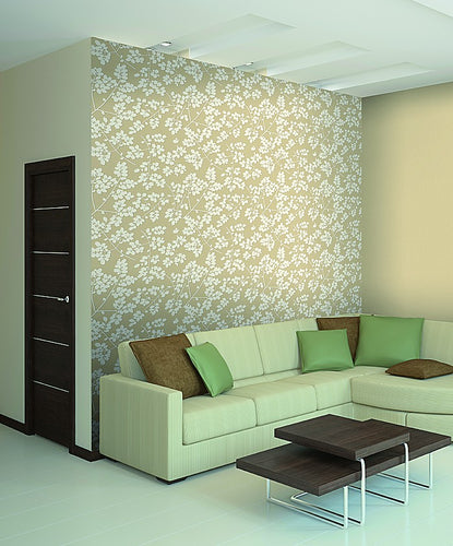 leaves & branches wallpaper vl-387-02 (4 colourways) (belgium)