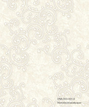 Load image into Gallery viewer, venice wallpaper vna-003-001-0 (6 colourways) (belgium) white vna-003-001-0
