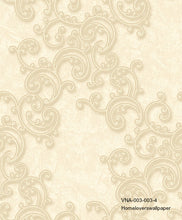 Load image into Gallery viewer, venice wallpaper vna-003-001-0 (6 colourways) (belgium) cream vna-003-003-4
