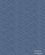 Load image into Gallery viewer, geometric design wallpaper gx-49109 (5 colourways) (belgium) blue gx-49110
