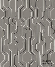 Load image into Gallery viewer, geometric design wallpaper-gx-49309 (4 colourways) (belgium) black gx-49306
