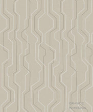 Load image into Gallery viewer, geometric design wallpaper-gx-49309 (4 colourways) (belgium) taupe gx-49312
