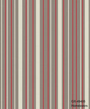 Load image into Gallery viewer, classic stripes wallpaper gx-49405 (3 colourways) (belgium) red gx-49405
