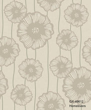 Load image into Gallery viewer, florals wallpaper gx-49604 (2 colourways) (belgium) taupe gx-49612

