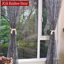 Load image into Gallery viewer, ready made curtains - home decor sheer curtains and tulle curtains for living room bedroom door kitchen curtains for window children voile drapes
