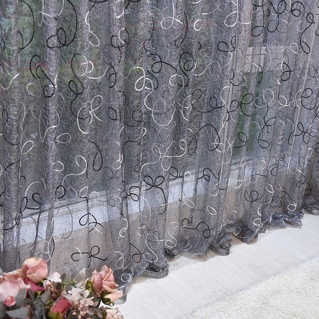 ready made curtains - home decor sheer curtains and tulle curtains for living room bedroom door kitchen curtains for window children voile drapes